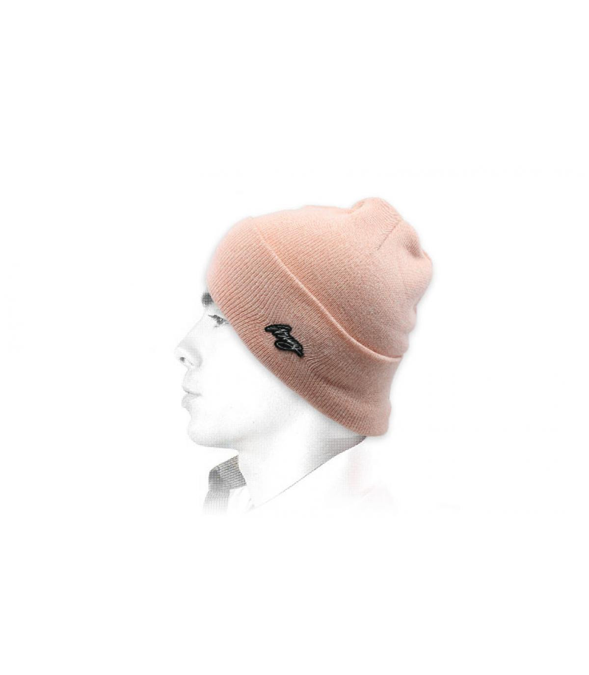 gorra Wrung rosa solapa Trill Beanie heather pink